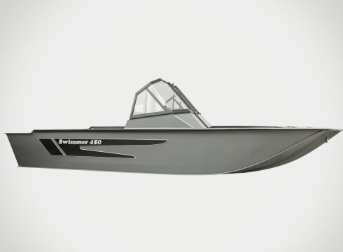alt="Лодка Swimmer 450 из полипропилена "